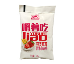 燕麦草莓谷物酸奶170g